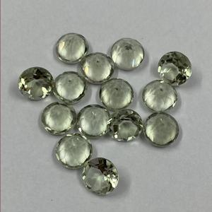 AAA Haute Qualité Belle Améthyste Verte Naturelle 10mm/Prasiolite Ronde Brillante Pierre Précieuse Lâche Du Fabricant - Product Image 5