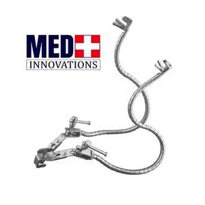 Set Neuroquirúrgico Manual Leyla de Acero Inoxidable, Retractor Cerebral con 2 Brazos Flexibles para Cirugía Craneal de Precisión por Med Innovation - Product Image 6