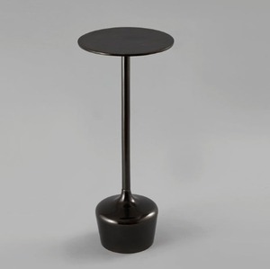 Modern Black <b>Resin</b> Iron Side <b>Table</b> Unique Metal Accent Furniture With Artistic Frame For Living Room Bedroom Office Balcony - Product Image 5