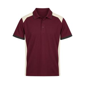 Polo sport en coton et polyester 200 GSM, manches raglan, marque privée, pour les marques de vêtements de sport. - Product Image 3