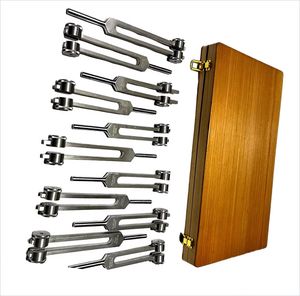 สินค้ามาใหม่ ตะเกียงจูนเสียงสแตนเลสสตีลแบบถ่วงน้ำหนัก สำหรับการบำบัดทางการแพทย์ ได้รับการรับรองมาตรฐาน CE พร้อมกล่องไม้ ใช้ซ้ำได้ - Product Image 4