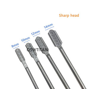 Lima de disco intervertebral para columna lumbar médica, con cabeza afilada, para corte de lámina ósea, autoclavable, de Blush Surgical - Product Image 2