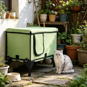 Casetta Classica Rettangolare per Animali Domestici di Piccola Taglia da Interno - Product Image 6