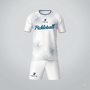 Fashion Sport Pickleball Uniform Short Sleeve <b>Pickle</b> Ball Casual Team Uniforms Moisture Wicking Athletic Fit Breathable - Product Image 5
