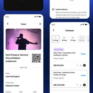 Aplicación de reserva de entradas en línea para comercio electrónico de ProtoLabz eServices - Product Image 3