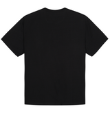 Camiseta de Algodón Negra Personalizada 100% Algodón para Hombre, Manga Corta, Cuello Redondo, Casual, con Logotipo Estampado en la Manga Izquierda, Corte Regular - Product Image 2