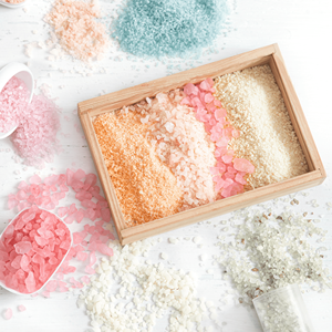 Sel de bain de luxe, mélange riche en minéraux, parfum apaisant, thérapie olfactive, en vrac, marque privée, étiquette blanche pour les marques de soins de la peau haut de gamme - Product Image 3