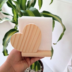 Porta Servilletas de Madera Hecho a Mano con Forma de Nube, Minimalista y Ecológico para Mesa - Product Image 6
