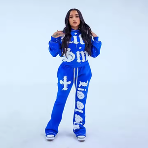 PIHA SPORTS Women's 2 1 Solid Tracksuit Set Full Sleeve Zipper Jacket Side Pockets Sporty Jogging Pants Winter Wear - Product Image 1