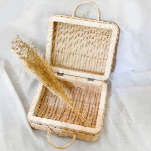 Ietnar-organizador de almacenamiento para niños, Maleta de ratán para equipaje de bebé - Product Image 2