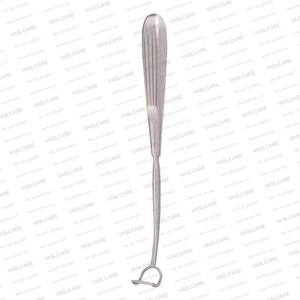Cureta Curva Adenoides Barnhill, Tamaño Infantil, 6 mm de Diámetro, Longitud Total (22 cm), Acero Inoxidable, Instrumento Quirúrgico ORL, Vaslcare - Product Image 5