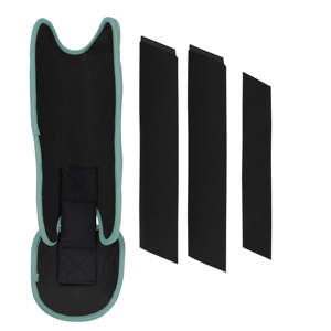 Espinilleras de Béisbol de Alta Calidad con Correas Ajustables, Equipo de Protección Deportiva Personalizado OEM, Espinilleras para Receptor de Béisbol - Product Image 6