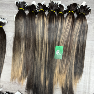 Paquet de cheveux vierges bruts non traités Cheveux vierges alignés sur les cuticules 12 a Cheveux doublement étirés non emmêlés et sans perte de cheveux - Product Image 4