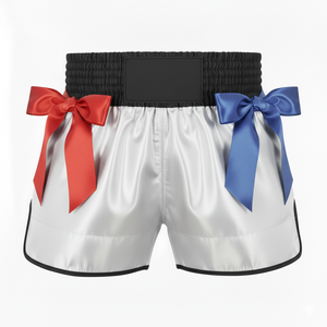 Pantalones Cortos de Muay Thai Personalizados al por Mayor, Ligeros y Transpirables, Ropa de Boxeo, Pantalones Cortos de Muay Thai con Logotipo Bordado - Product Image 1