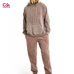 Survêtements pour hommes avec impression de logo personnalisée, effet délavé à l'acide, vente chaude, meilleur fournisseur, survêtements pour hommes effet délavé à l'acide en vente - Product Image 1