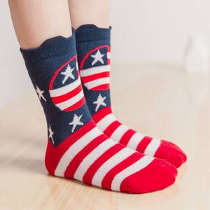 Nouvelles Chaussettes Personnalisées à Motifs de Drapeaux pour Hommes, Tricotées, Respirantes, à Porter au Quotidien, Motif Rayé Estival, Style Classique, Chaussettes Personnalisables - Product Image 3