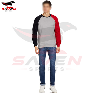 Sudadera de Hombre con Logotipo Personalizado al por Mayor, Sudadera Casual de Alta Calidad, Sudadera de Felpa de Manga Larga, Mezcla de Algodón, Cuello Redondo - Product Image 3