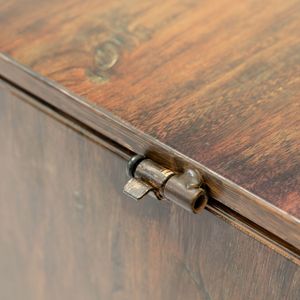 Tavoli da esterno con copertura per serbatoio di propano a venature di legno elegante accessorio per mobili da esterno - Product Image 3