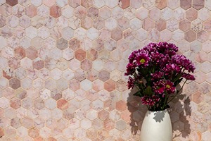 Dalles de marbre rose crème de luxe en pierre naturelle pour escaliers de villa, comptoirs de cuisine, panneaux muraux et décoration de magasins de luxe - Product Image 4