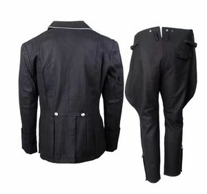 German Top Quality Men's Genuine Leather Suit <b>Stand</b> Collar Waterproof Outerwear Jacket Wholesale High Quality Zipper Long Sleeve - Product Image 2