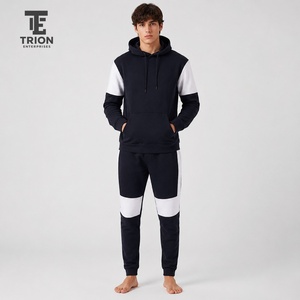 Survêtements personnalisés avec logo pour hommes, ensembles de survêtements très vendus, vêtements de sport pour la salle de sport, survêtements d'entraînement, ensemble jogging deux pièces - Product Image 1