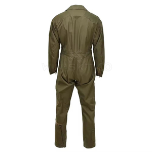 Overol de Trabajo Transpirable Unisex Verde Oliva, Estilo Piloto, Traje de Vuelo Duradero con Certificación CE, de Secado Rápido y Cómodo, de una Sola Pieza - Product Image 6