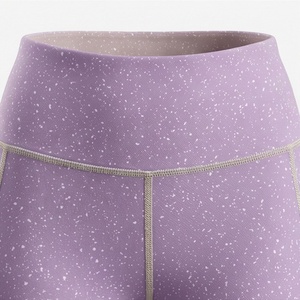 High Waist Winter Warm Thick Cotton Spandex <b>Tie</b> Dye Leggings For Women Breathable Gym Fitness Activewear Yoga Pants - Product Image 4