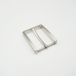 Hebilla de cinturón de aleación de zinc de 35 mm personalizada, estilo vintage, para cinturón de cuero para hombre, latón antiguo, níquel - Product Image 5