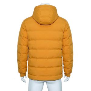 Waterproof Windproof Casual Bomber <b>Jacket</b> Winter Plus Size Breathable 100g Polyester Zipper Stand Collar Hooded Thick Men's - Product Image 2