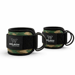 Sangles de cheville de fitness les plus vendues, logo personnalisable, boucle de protection, résistantes à l'usure, sangle de musculation en gros. - Product Image 4