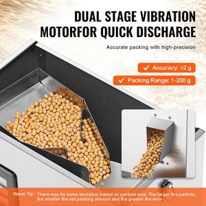 Macchina Automatica Intelligente per il Riempimento di Polveri, Capacità 0.002-0.44 libbre/1-200g, per Pesatura e Riempimento di Bottiglie e Sacchetti - Product Image 3