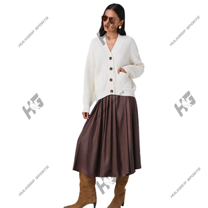 Luxury Women <b>Chunky</b> <b>Knit</b> <b>Cardigan</b> Sweater Oversized Button Front Winter Outerwear Premium Ribbed <b>Knit</b> Women <b>Cardigan</b> custom logo - Product Image 5