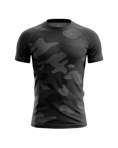 T-shirt de natation à séchage rapide pour hommes, imprimé abstrait, pour sports nautiques - Product Image 1