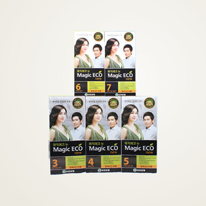 Colorant capillaire pour cheveux gris Yuhan Magic Eco Gray Hair Cover, teinture capillaire auto-appliquable pour la coloration des cheveux à domicile, teinture pour couvrir les cheveux gris. - Product Image 3