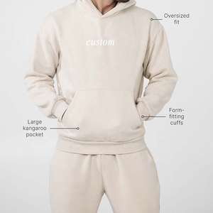 Sudaderas con Capucha de Alta Calidad, 100% Algodón, 450 g/m², con Logotipo Personalizado, Sudaderas Extra Grandes para Hombre - Product Image 2