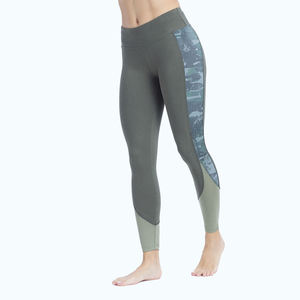 Vêtements décontractés pour femmes, taille haute, écologiques, respirants, antibactériens, sans coutures, imprimés par transfert thermique, logo personnalisable - Product Image 3