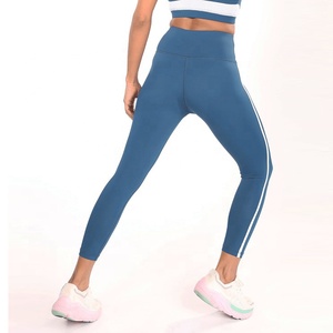 Leggings Elásticos de Alta Calidad para Mujer, MOQ Bajo, Poliéster y Spandex, Leggings de Yoga de Color Sólido, Ropa Deportiva para Gimnasio, Fitness y Actividades Deportivas - Product Image 2