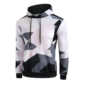 Wholesale Custom Sublimation Print Winter Eco-Friendly Hoodie <b>Mens</b> Tech Fleece Sweatshirt Casual Regular Fit <b>Pullover</b> Supplier - Product Image 1