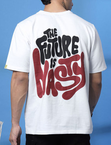 เสื้อยืดพิมพ์ลาย DTF พรีเมียมสำหรับผู้ชาย เสื้อยืดผ้าฝ้ายลายกราฟิกสั่งทำได้ ผู้ผลิตจำนวนมาก เนื้อผ้าระบายอากาศและนุ่มสบาย รับผลิตแบบ OEM และ ODM - Product Image 1