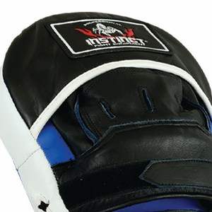 แผ่นซ้อมมวยหนังวัวคุณภาพสูง น้ำหนักเบา ระบายอากาศได้ดี ขายส่ง พร้อมห่วงเกี่ยว สำหรับ MMA คาราเต้ เทควันโด - Product Image 3