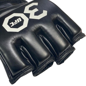 Gants de combat MMA à demi-doigts, UFC 30e anniversaire, cuir véritable, sur mesure, en PU, gants de grappling professionnels, arts martiaux, boxe - Product Image 5