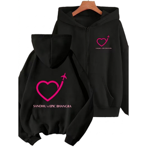 เสื้อฮู้ดซิปผู้หญิงคุณภาพสูงสไตล์ Y2K ปักลายตามสั่ง - Product Image 1