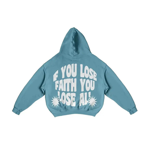 Unisex Solid Blue Maroon Winter Skinny Plus Size Breathable Tracksuit Set Custom Printed Heavyweight Hoodie Jogger Pants - Product Image 4