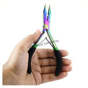 Outils d'extension de cheveux en gros avec ouverture de sertissage de perles Pince d'extension de cheveux compacte et légère avec outil à double ressort - Product Image 5