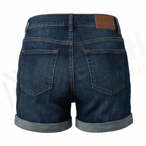 Shorts de Mezclilla de Verano a la Moda para Mujer, Corte Ajustado, Jeans Casuales, Ropa Urbana, Color Personalizado, Cintura Alta, Ropa de Moda Femenina - Product Image 2