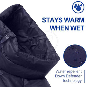 เสื้อแจ็คเก็ตพัฟเฟอร์ฤดูหนาวสำหรับผู้ชาย ระบายอากาศได้ดี เป็นมิตรกับสิ่งแวดล้อม  โลโก้สั่งทำพิเศษ  คุณภาพสูง ผลิตจากไนลอน/โพลีเอสเตอร์ - Product Image 3