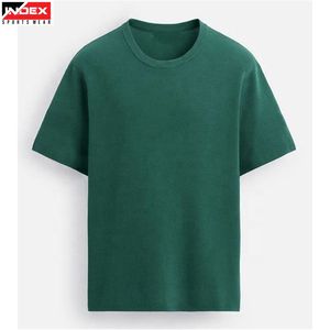 T-shirt essentiel uni à col rond pour homme, en coton, à manches courtes, coupe décontractée pour un usage quotidien - Product Image 1