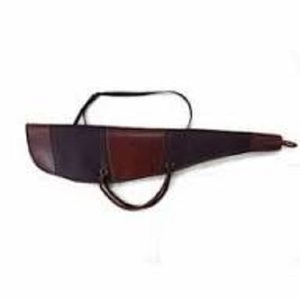 Vintage Style Leather Long Carry Bag Outdoor Equipment Storage <b>Case</b> Adjustable Strap Travel Utility Holder Bag - Product Image 3