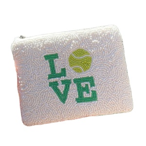 Broderie perlée à la main fleur feuille Premium petit portefeuille sac fantaisie tendance élégant beau nouveau Design par Hiba Enterprises - Product Image 3