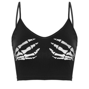 Top Deportivo Corto para Mujer al por Mayor, OEM, de Algodón Ligero, sin Espalda, Transpirable, Ecológico, con Logotipo Personalizado, de Alta Calidad - Product Image 5